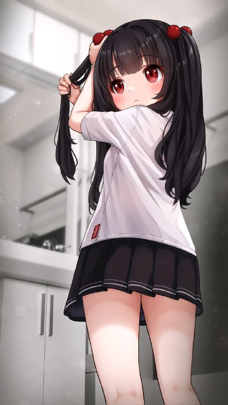 Lulla before leaving the room | comodox #pixiv 