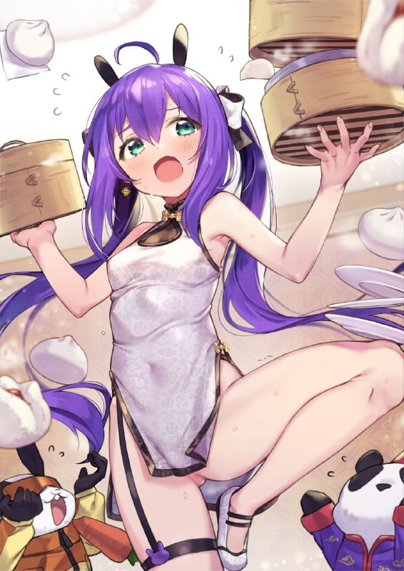 チャイナドレス 杏奈 | 神奈弥沙 #pixiv 