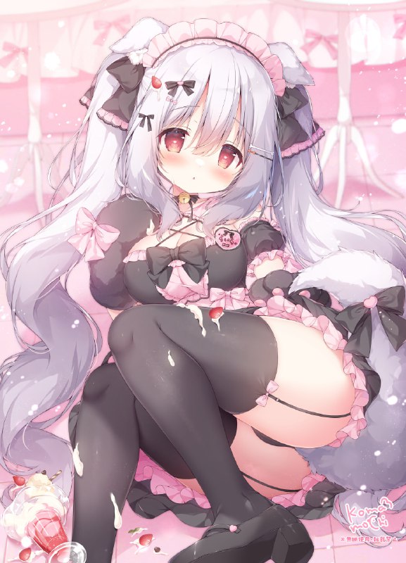 #桃豆こまもち#桃豆こまもち