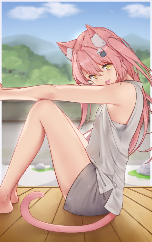 粉色大猫猫 | SundayNeko
