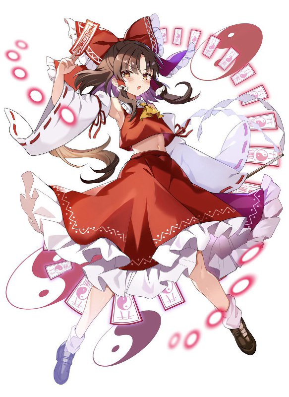 ハクレイフロンティア(@hakuhuro_ss )様で霊夢と魔理沙の立ち絵を描かせて頂きました！久々に東方が描けて楽しかったです！よろしくお願い致します！#ハクフロSS