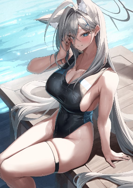 🎨 シロコテラー（水着）！！🆔 作品ID