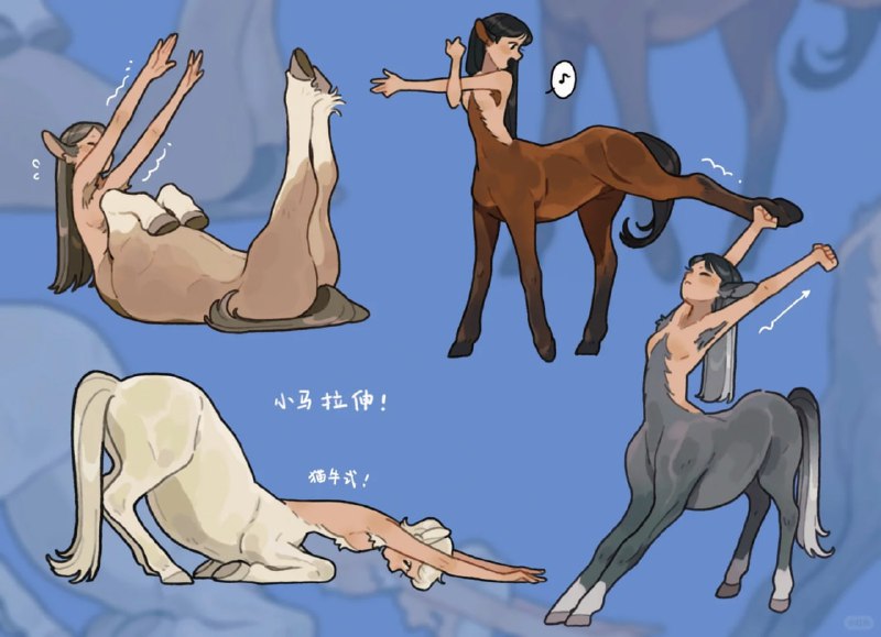 #投稿 小马拉伸