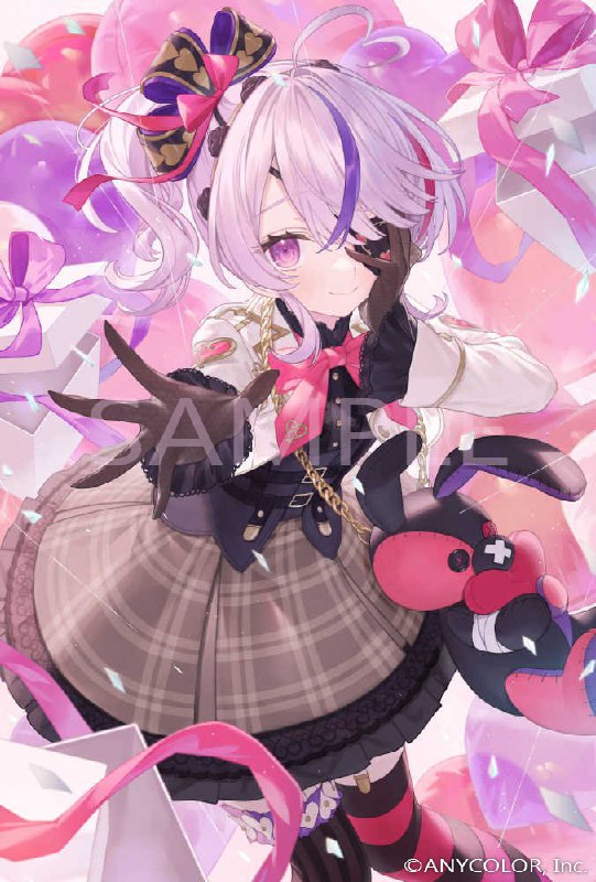 にじさんじEN マリアマリオネット（＠ MariaMari0nette）さんの誕生日グッズイラストを描かせていただきました～！よろしくお願いします、、！#MariaMari0nette#NIJISANJI_EN