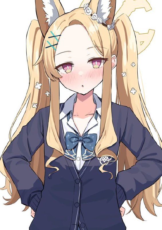 哈哈哈，双马尾来咯🥰来源#美图  #碧蓝档案  #东方哈哈哈，双马尾来咯🥰来源#美图  #碧蓝档案  #东方