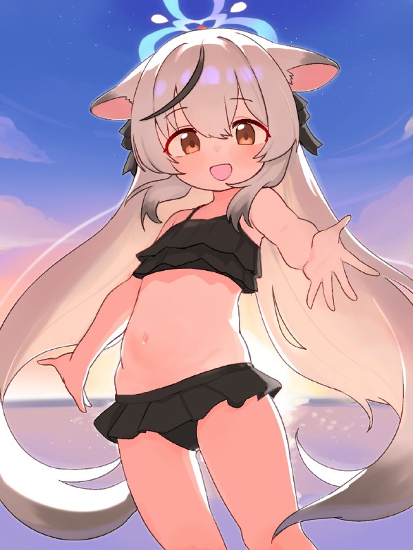 Kokona in sunset | Lk149 #pixiv 