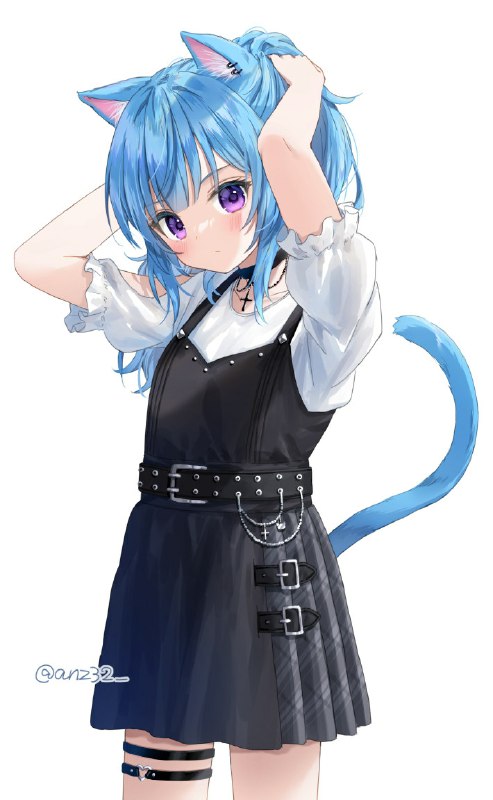 青猫 | あんず #pixiv 