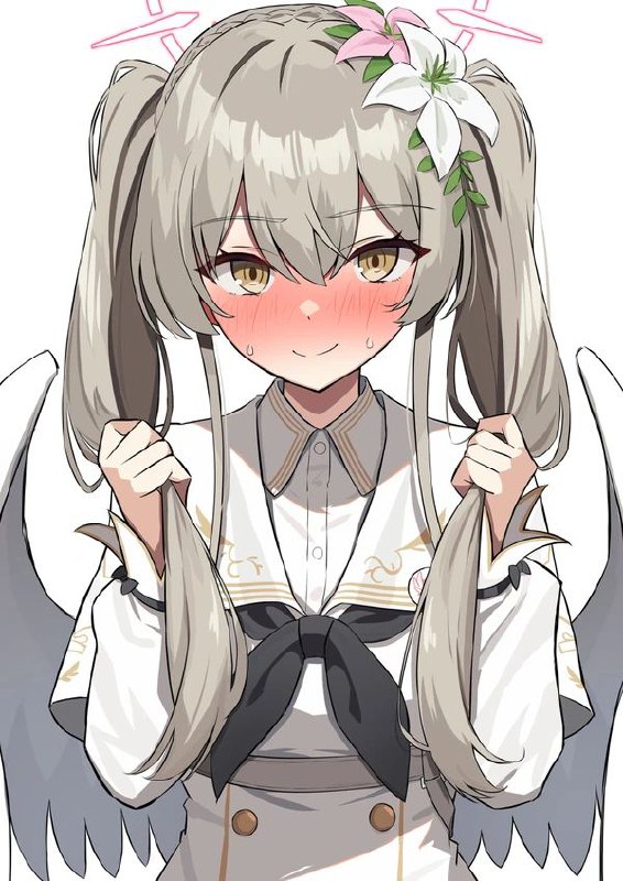 哈哈哈，双马尾来咯🥰来源#美图  #碧蓝档案  #东方哈哈哈，双马尾来咯🥰来源#美图  #碧蓝档案  #东方