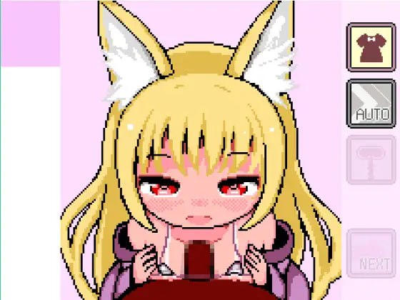 #游戏 #未来みるく #HAG这是一个点应用程序，可让您与 kemomimi 女孩进行顽皮的互动